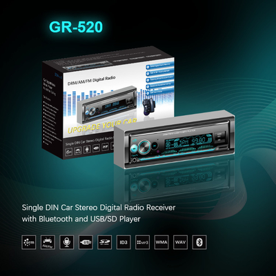 Китай Автомобильный 1 DIN MP3-плеер Smart DRM Автомобильный радиоприемник DC 12V USB аудио-видео плеер поставщик