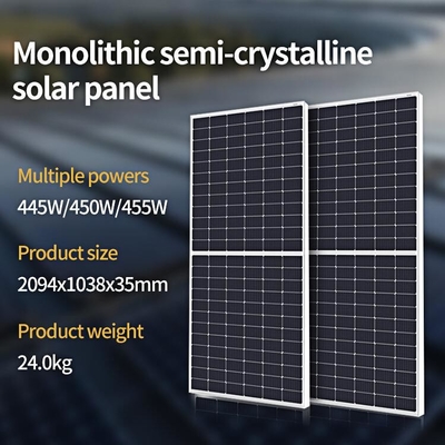 КИТАЙ 330W - модуль ПВ кремния половинной клетки системы хранения солнечной энергии 460В монокристаллический поставщик