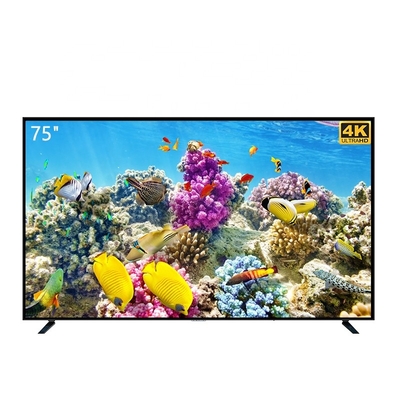 КИТАЙ Ультра HD 75 85 98 100 дюймовый смарт-телевизор Плоский экран телевизор WiFi Android 4K LED TV Телевизор для продажи поставщик