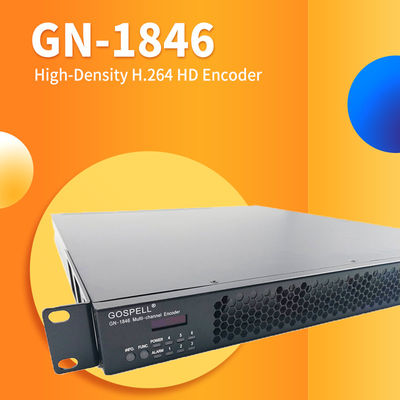 Китай Кодировщик ТВ цифров вариантов входного сигнала кодировщика HDMI Gospell GN-1846 12-Ch H.264 HD с передачой поставщик